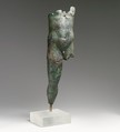 Bronze statuette of a man, Bronze, Greek