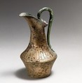 Bronze beaked oinochoe (jug), Bronze, Etruscan
