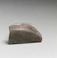 Vase fragment, Terracotta, Aegean