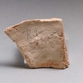 Vase fragment, Terracotta, Minoan