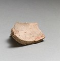 Vase fragment, Terracotta, Minoan