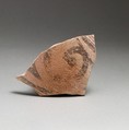 Vase fragment, Terracotta, Neolithic, Thessaly