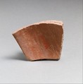 Vase fragment, Terracotta, Neolithic, Nemea