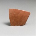 Vase fragment, Terracotta, Neolithic, Nemea