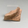 Vase fragment, Terracotta, Neolithic