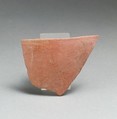 Vase fragment, Terracotta, Neolithic, Thessaly