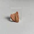 Vase fragment, Terracotta, Greek, Lydian