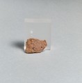 Vase fragment, Terracotta, Greek, Lydian