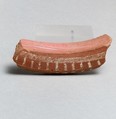Vase fragment, Terracotta, East Greek/Sardis, Lydian