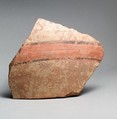 Vase fragment, Terracotta, East Greek/Sardis, Lydian
