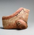 Vase fragment, Terracotta, East Greek/Sardis, Lydian