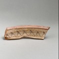 Vase fragment, Terracotta, East Greek/Sardis, Lydian