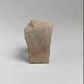 Vase fragment, Terracotta, Greek, Lydian