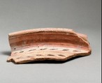 Vase fragment, Terracotta, East Greek/Sardis, Lydian
