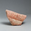 Vase fragment, Terracotta, East Greek/Sardis, Lydian