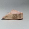 Vase fragment, Terracotta, East Greek/Sardis, Lydian