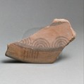 Vase fragment, Terracotta, East Greek/Sardis, Lydian