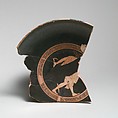 Kylix fragments, 6, Attributed to the manner of the Antiphon Painter, Terracotta, Greek, Attic