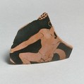 Rhyton fragment, Sotades Painter, Terracotta, Greek, Attic
