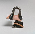 Kylix Fragment, Attributed to the Segment Class, Terracotta, Greek, Attic
