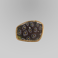 Glass mosaic fragment, Glass, Roman