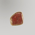 Glass mosaic inlay fragment, Glass, Roman