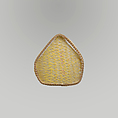 Glass network mosaic fragment, Glass, Roman