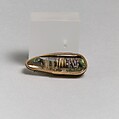 Glass mosaic fragment, Glass, Roman