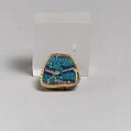 Glass mosaic inlay fragment, Glass, Roman