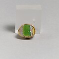 Glass striped mosaic fragment, Glass, Roman