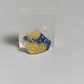 Glass mosaic fragment, Glass, Roman