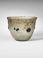 Glass beaker or lamp, Glass, Roman