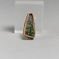 Glass mosaic fragment, Glass, Roman