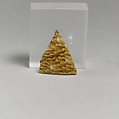 Glass mosaic fragment, Glass, Roman