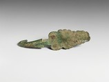 Bronze hook from a belt, Bronze, Italic, Samnite