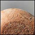 Terracotta oil lamp, Terracotta, Roman, Cypriot