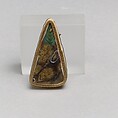 Glass mosaic fragment, Glass, Roman