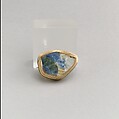 Glass mosaic fragment, Glass, Roman