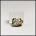 Glass mosaic fragment, Glass, Roman