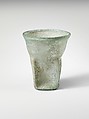 Glass beaker, Glass, Roman