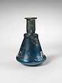 Glass perfume bottle, Glass, Roman