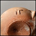 Terracotta oil lamp, Terracotta, Roman, Cypriot