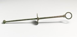 Bronze stirring rod, Bronze, Greek or Roman