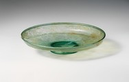 Glass dish, Glass, Roman