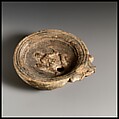 Terracotta oil lamp, Terracotta, Roman, Cypriot