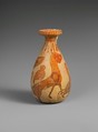 Terracotta inscribed alabastron (perfume vase), Terracotta, Etruscan, Etrusco-Corinthian