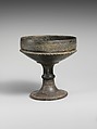 Terracotta chalice, Terracotta, Etruscan