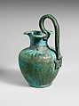 Bronze oinochoe (jug), Bronze, Etruscan