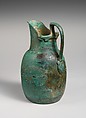 Bronze oinochoe (jug), Bronze, Etruscan