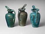 Bronze oinochoe (jug), Bronze, Etruscan